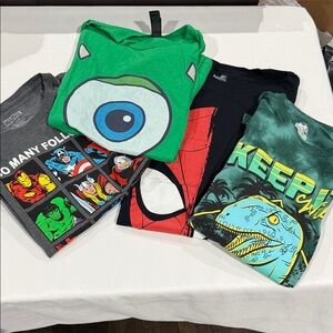 Kids t-shirt bundle. All size large.